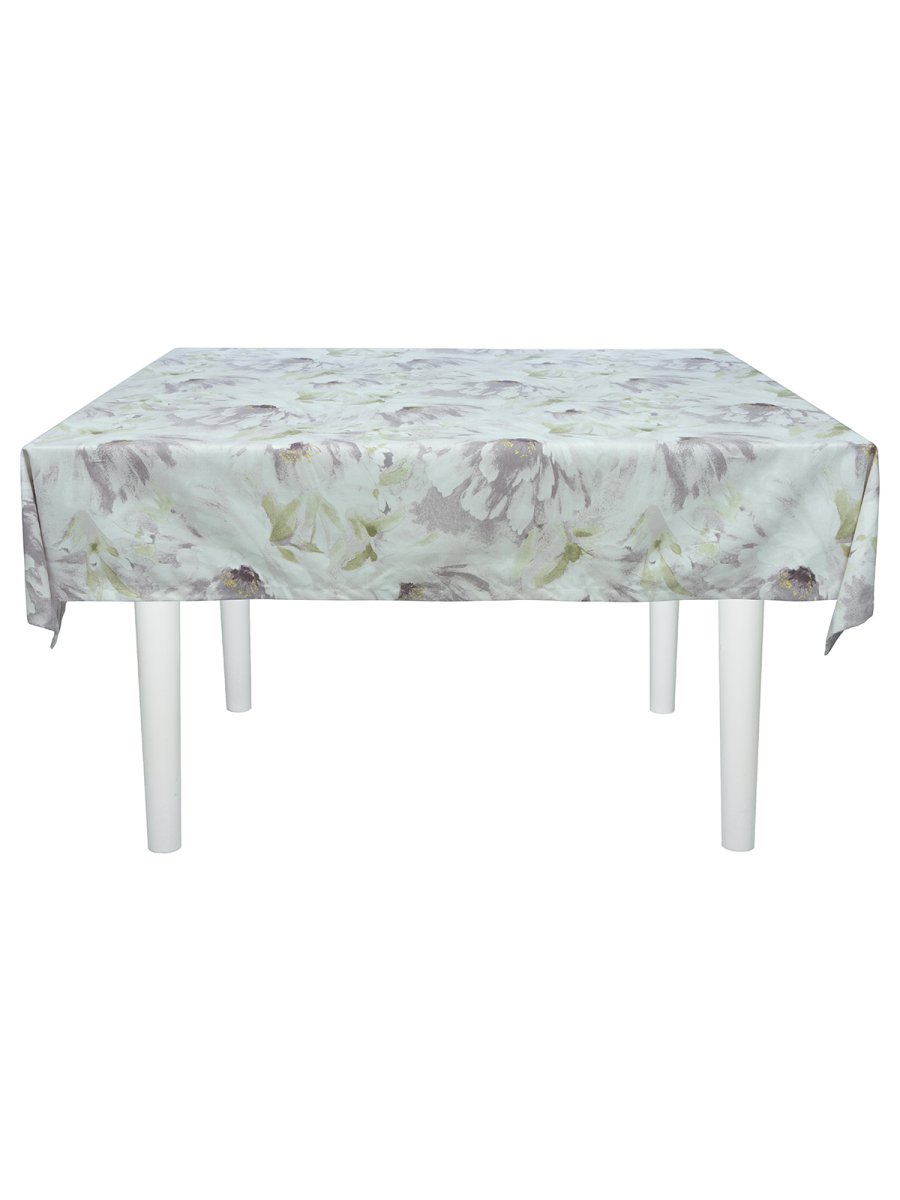 Скатерть водоотталкивающая Maifon Пионы Сиреневые